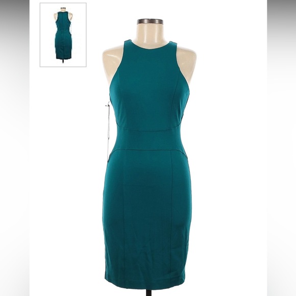 ALY & JAY High Neck Sheath Dress - Picture 3 of 4